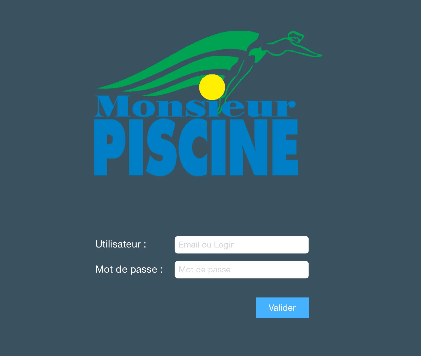Application ios pour pisciniste — MrPiscine