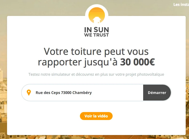 In sun we trust - Application ruby on rails/angular — In sun we trust