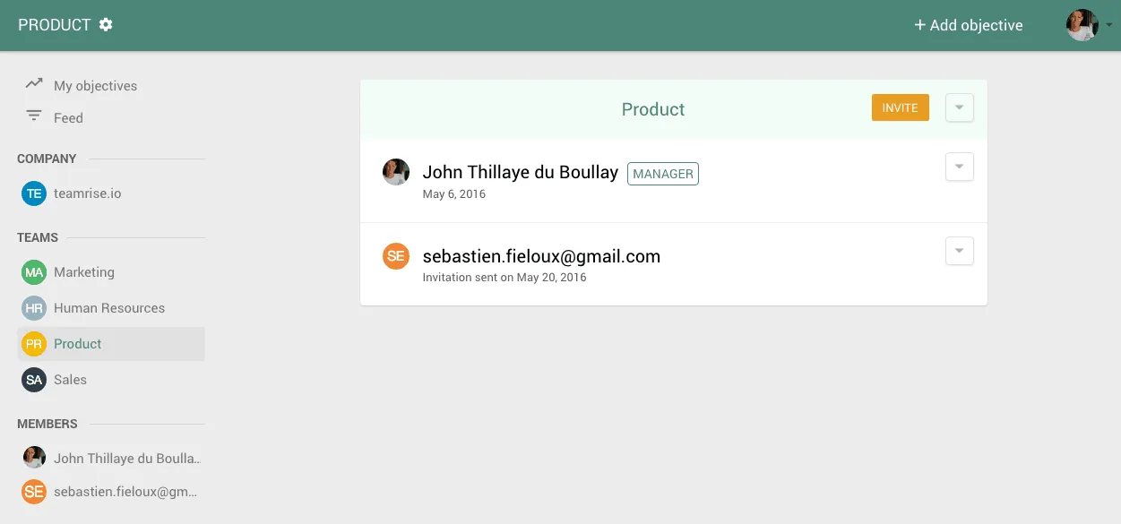 Teamrise.io - Application rails/angular — capture 5