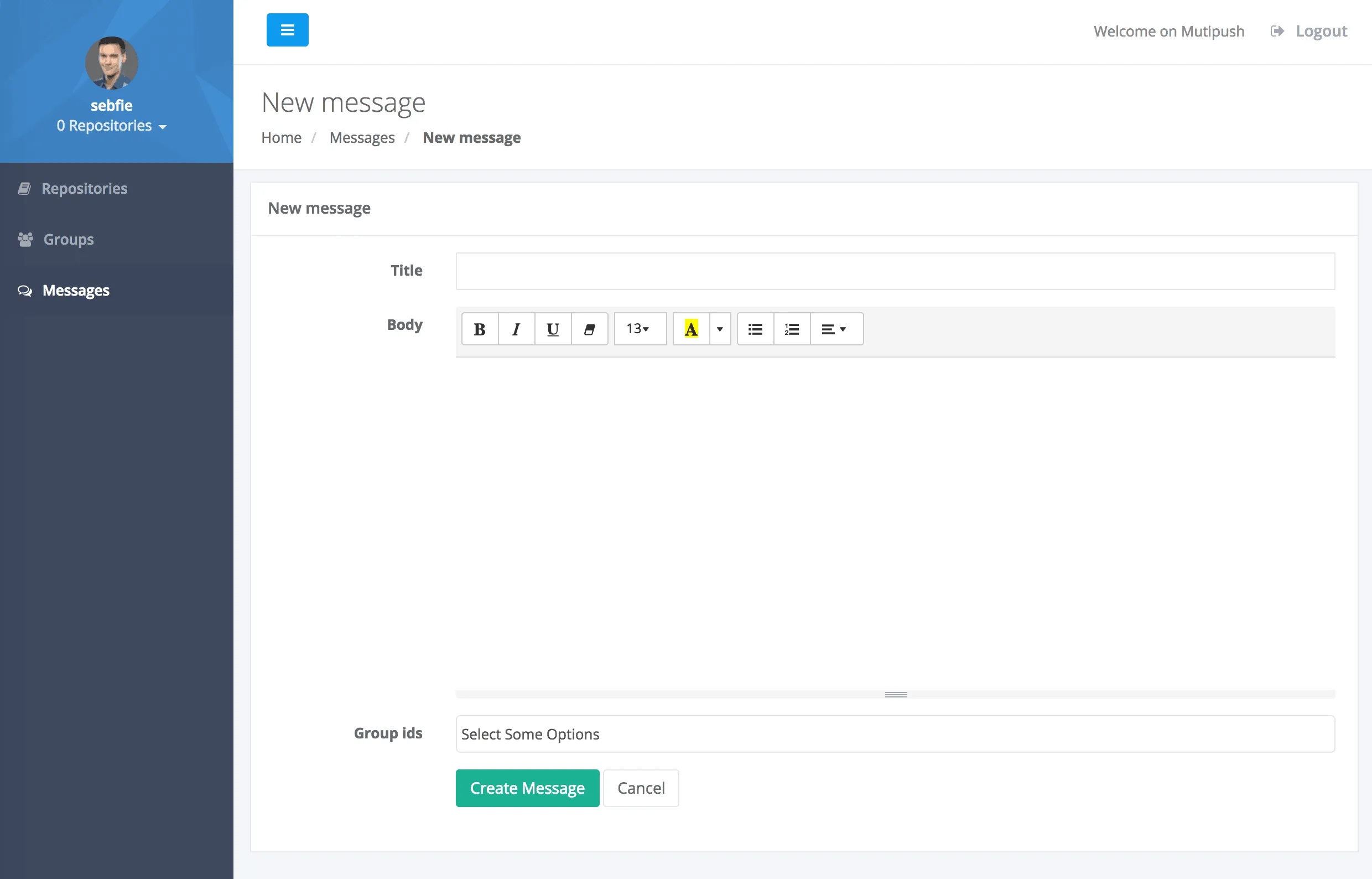 Multipush.io — capture 4