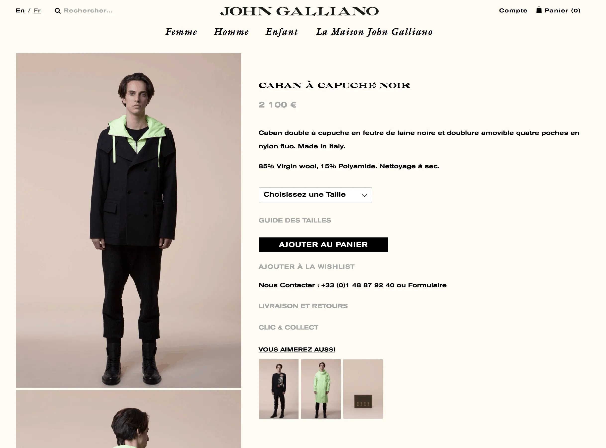Johngalliano.com — capture 3