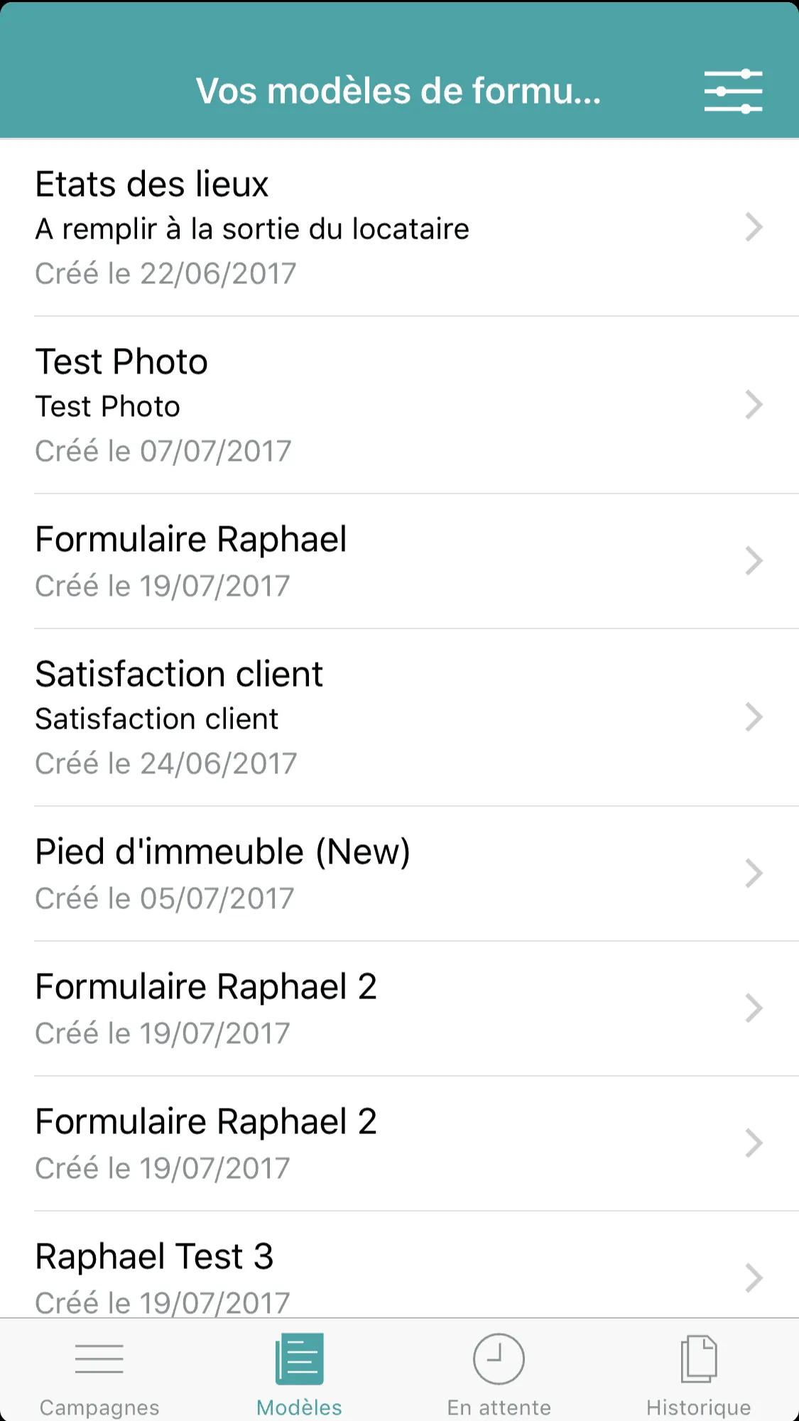 Générateur de formulaire — capture 7