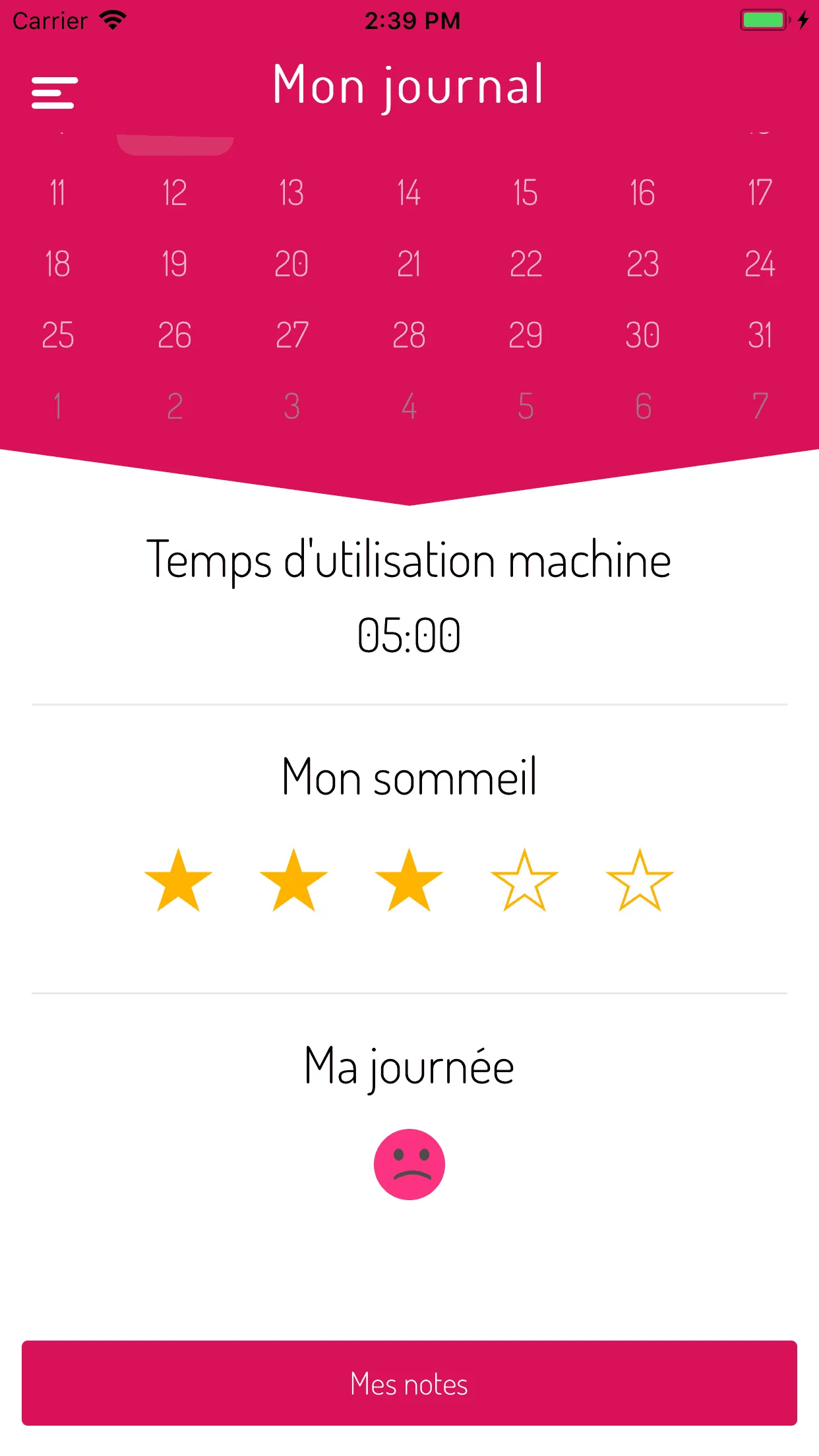 OVNI - Application mobile (respirhacktion 2016) — capture 3