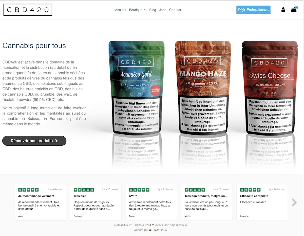 Infrastructure AWS pour magento 2 - CBD 420 — capture 1