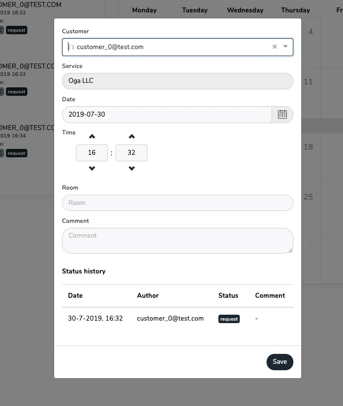 Hive tech (Application pour les hôtels) — capture 10