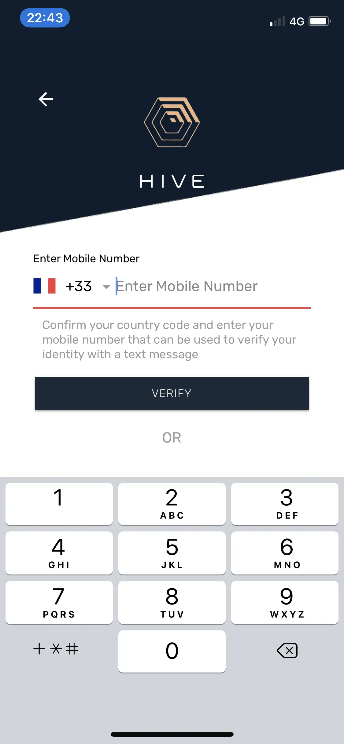 Hive tech (Application pour les hôtels) — capture 8
