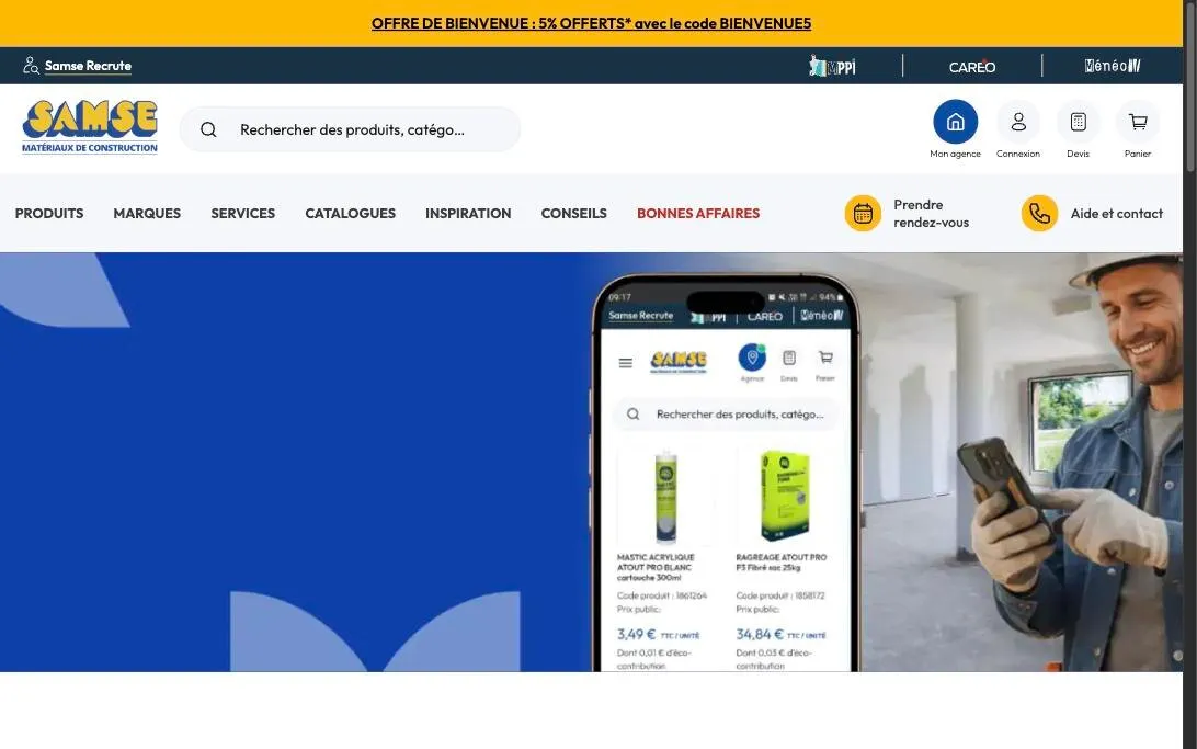 Groupe SAMSE — Conseil expert Magento 2 : socle mutualisé, performance et audits — Groupe SAMSE